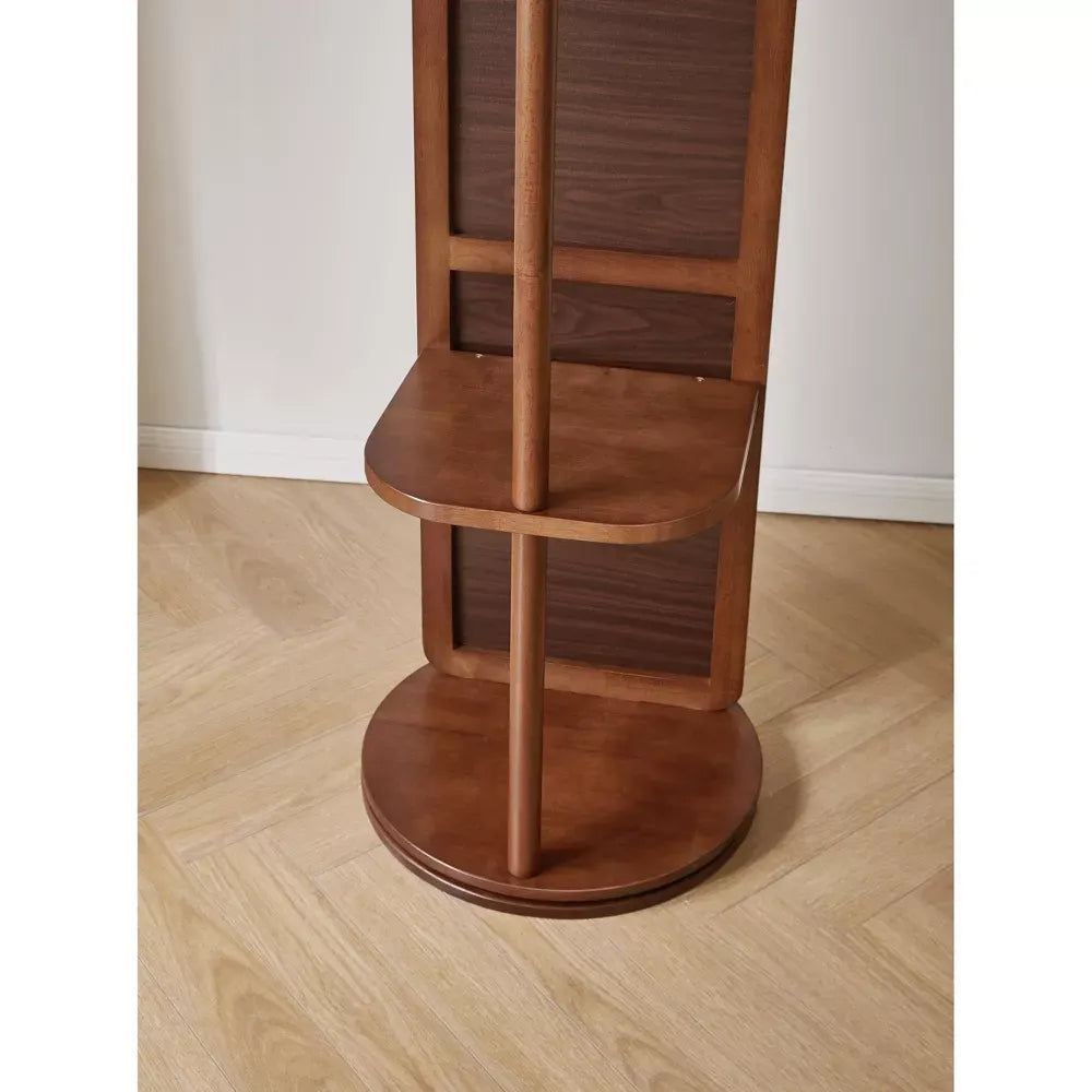 3-in-1 Space-Saving Mirror & Coat Rack