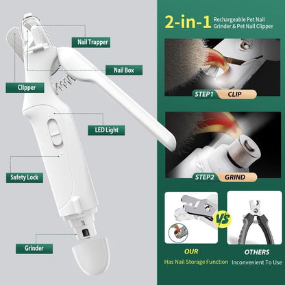 🔥LAST DAY 50% OFF✨2-in-1 pet nail polisher