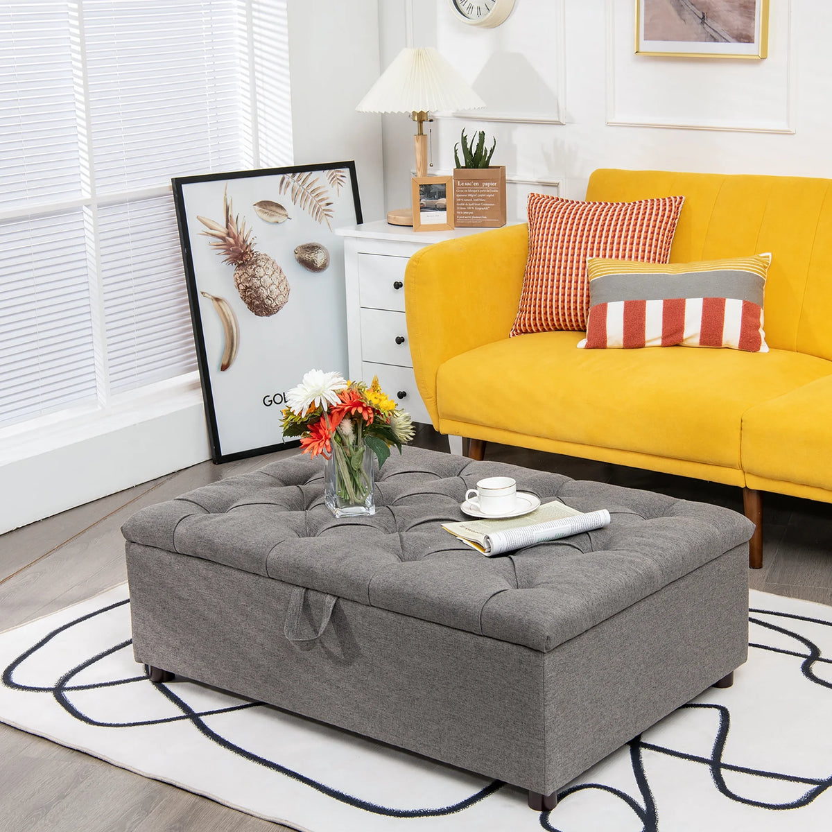 FoldAway™ Convertible Ottoman Lounger & Guest Sleeper